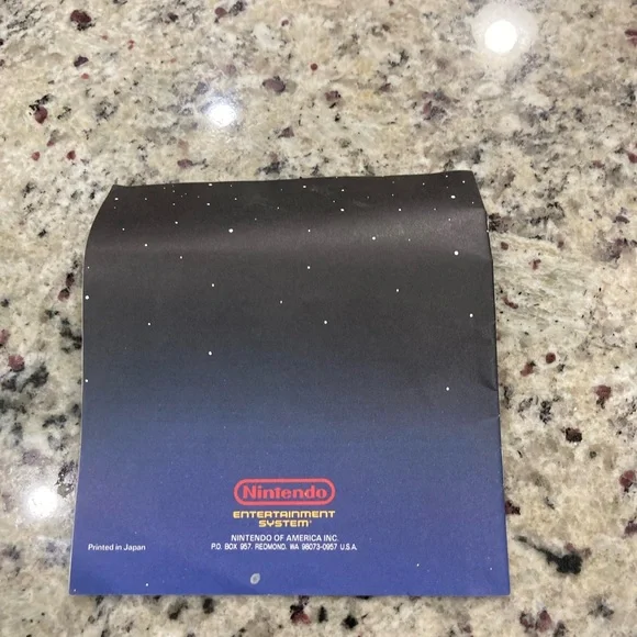 Original Nintendo Zapper instruction manual in Preowned good used condition - Picture 4 of 7